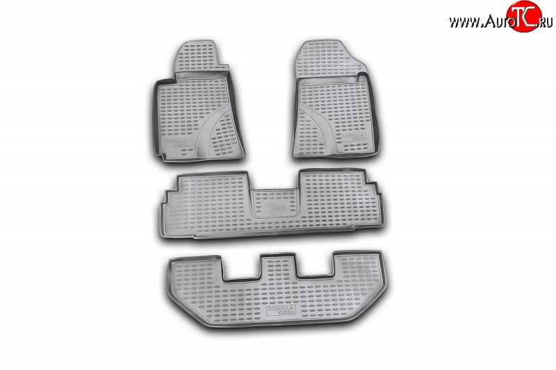 2 399 р. Коврики в салон Element 4 шт. (полиуретан)  Toyota Corolla Verso  AR10 (2004-2009)  с доставкой в г. Чебоксары