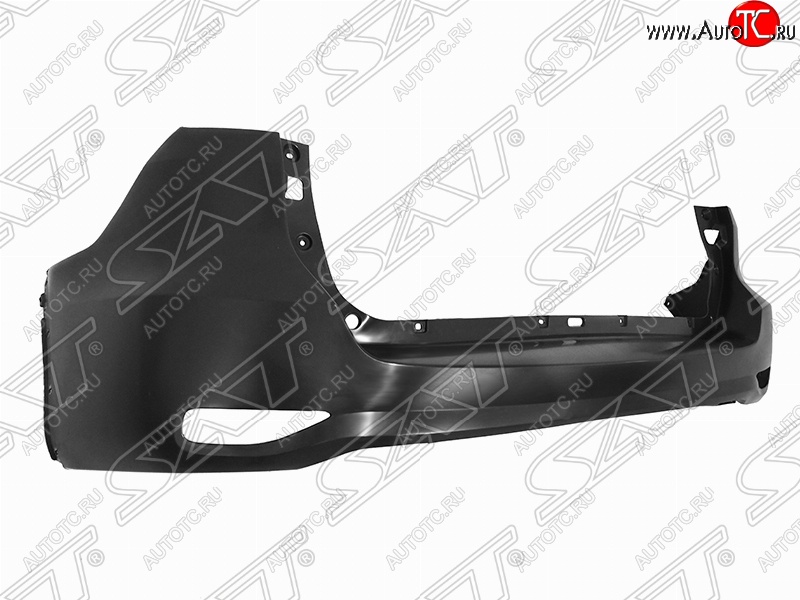 8 899 р. Задний бампер SAT  Toyota Fortuner  AN160 (2015-2020) дорестайлинг (Неокрашенный)  с доставкой в г. Чебоксары