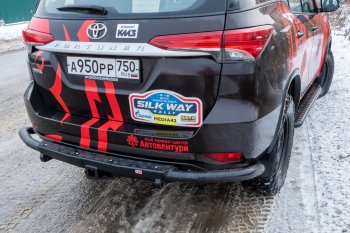50 259 р. Бампер силовой задний РИФ  Toyota Fortuner  AN160 (2015-2025) дорестайлинг, рестайлинг (С квадратом под фаркоп)  с доставкой в г. Чебоксары. Увеличить фотографию 11