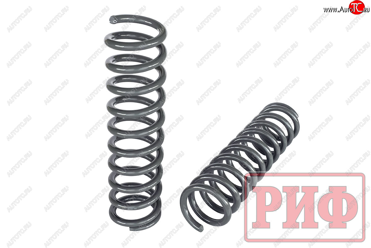 9 959 р. Комплект задних усиленных пружин РИФ (лифт 40 мм, +50 кг)  Toyota Fortuner  AN160 (2015-2025) дорестайлинг, рестайлинг  с доставкой в г. Чебоксары