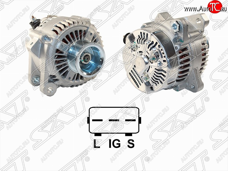 12 299 р. Генератор (1 / 2AZ) SAT Toyota Kluger XU20 рестайлинг (2003-2007)  с доставкой в г. Чебоксары