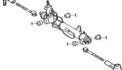 3 899 р. Полиуретановый сайлентблок рулевой рейки Точка Опоры Toyota Harrier XU30 (2003-2013)  с доставкой в г. Чебоксары. Увеличить фотографию 2