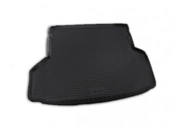 Коврик багажника Element (полиуретан) Toyota Highlander  XU40 (2010-2013) рестайлинг (Цвет: черный)