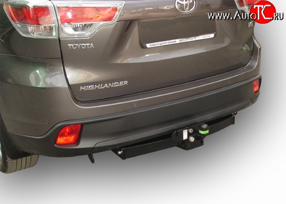 152 999 р. Фаркоп Лидер Плюс Toyota Highlander XU50 дорестайлинг (2013-2017) (Без электропакета)  с доставкой в г. Чебоксары