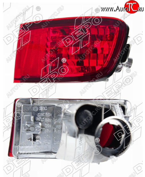 1 579 р. Правый фонарь в задний бампер DEPO Toyota Hilux Surf N210 рестайлинг (2005-2009)  с доставкой в г. Чебоксары