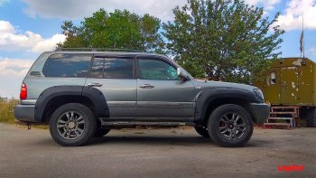 Комплект расширителей арок LAPTER (50 мм) Toyota Land Cruiser  10 100 (1998-2007) дорестайлинг, 1-ый рестайлинг, 2-ой рестайлинг