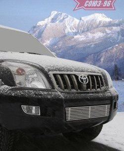 Декоративная вставка воздухозаборника в бампер Souz-96 Toyota Land Cruiser Prado  J120 (2002-2009)