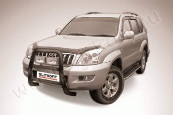 Кенгурятник d76 высокий Toyota Land Cruiser Prado  J120 (2002-2009)