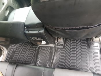 2 099 р. Комплект ковриков в салон (правый руль) Aileron 3D (с подпятником) Toyota Land Cruiser Prado J120 (2002-2009)  с доставкой в г. Чебоксары. Увеличить фотографию 3