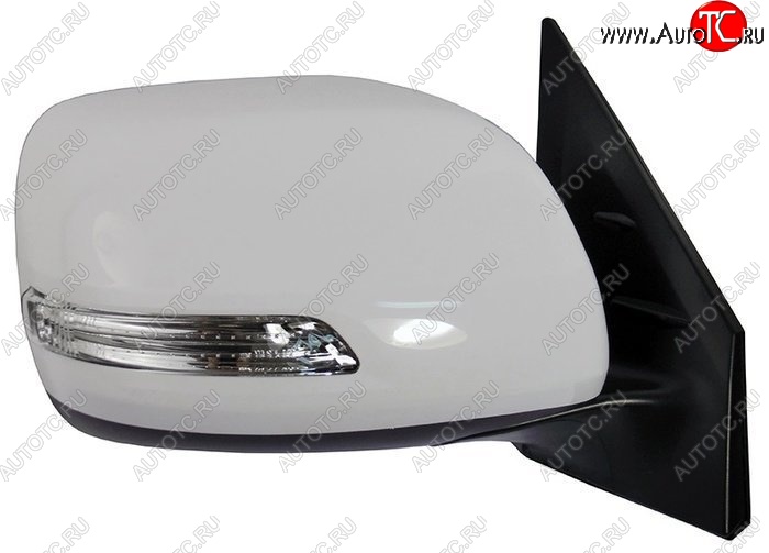 12 999 р. Боковое правое зеркало заднего вида (обогрев/поворотник) SAT  Toyota Land Cruiser  200 (2012-2015) 1-ый рестайлинг (Неокрашенное)  с доставкой в г. Чебоксары