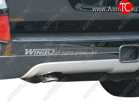 3 879 р. Насадка глушителя WINBO Toyota Land Cruiser 200 1-ый рестайлинг (2012-2015)  с доставкой в г. Чебоксары