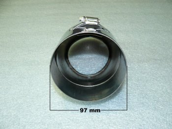 3 879 р. Насадка глушителя WINBO Toyota Land Cruiser 200 1-ый рестайлинг (2012-2015)  с доставкой в г. Чебоксары. Увеличить фотографию 2
