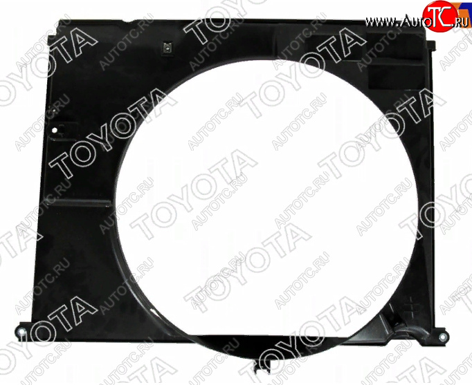 7 499 р. Диффузор радиатора в сборе на TOYOTA Toyota Land Cruiser 200 2-ой рестайлинг (2015-2021)  с доставкой в г. Чебоксары