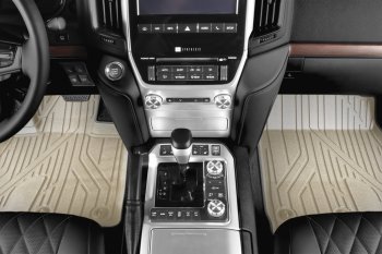 5 999 р. Коврик в салони премиум-класса Kvest Toyota Land Cruiser 200 2-ой рестайлинг (2015-2021)  с доставкой в г. Чебоксары. Увеличить фотографию 2