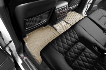 5 999 р. Коврик в салони премиум-класса Kvest Toyota Land Cruiser 200 2-ой рестайлинг (2015-2021)  с доставкой в г. Чебоксары. Увеличить фотографию 3