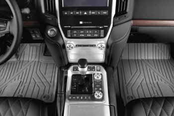 5 999 р. Коврик в салони премиум-класса Kvest Toyota Land Cruiser 200 2-ой рестайлинг (2015-2021)  с доставкой в г. Чебоксары. Увеличить фотографию 2