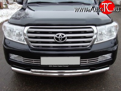 3 752 р. Декоративные вставки воздухозаборника Novline (d10 мм)  Toyota Land Cruiser  200 (2007-2012) дорестайлинг  с доставкой в г. Чебоксары