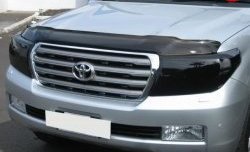 Темная защита передних фар Novline (2011 м.г.) Toyota Land Cruiser  200 (2007-2012) дорестайлинг