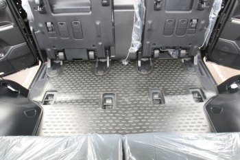 1 239 р. Комплект 3D ковриков салона Element (полиуретан)  Toyota Land Cruiser  200 (2007-2012) дорестайлинг (Серые)  с доставкой в г. Чебоксары. Увеличить фотографию 2