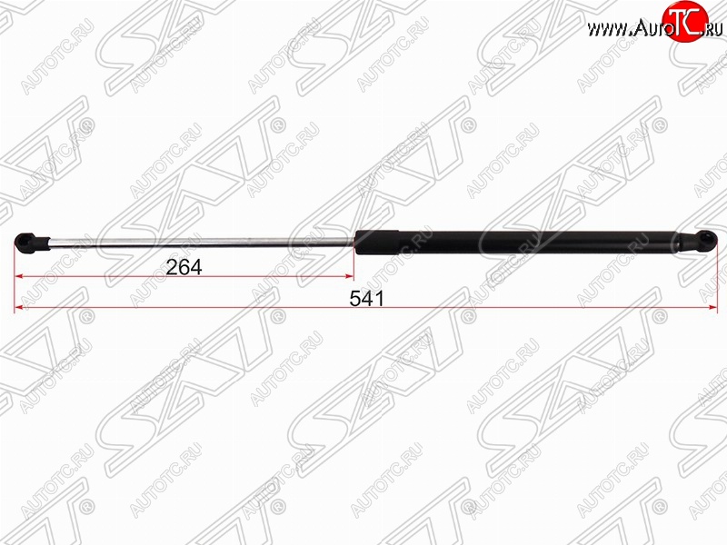 599 р. Газовый упор капота SAT  Toyota Land Cruiser Prado  J150 (2009-2020) дорестайлинг, 1-ый рестайлинг, 2-ой рестайлинг  с доставкой в г. Чебоксары