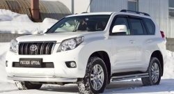 979 р. Зимняя заглушка решетки переднего бампера РА  Toyota Land Cruiser Prado  J150 (2009-2013) дорестайлинг  с доставкой в г. Чебоксары. Увеличить фотографию 3