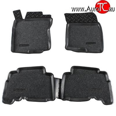 3 589 р. Комплект ковриков в салон Aileron 4 шт. (полиуретан, покрытие Soft) Toyota Land Cruiser Prado J150 дорестайлинг (2009-2013)  с доставкой в г. Чебоксары