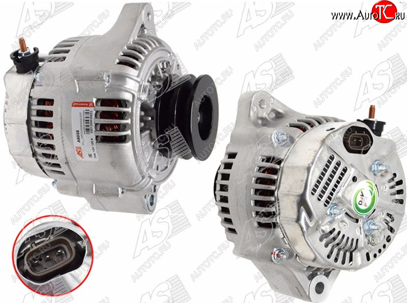44 999 р. Генератор на DENSO (4.2TD/1HD#/1HZ 12V 80A )  Toyota Land Cruiser  80 (1989-1997)  с доставкой в г. Чебоксары