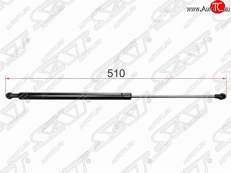 769 р. Газовый упор крышки багажника SAT  Toyota Prius  XW20 (2003-2011) дорестайлинг, рестайлинг  с доставкой в г. Чебоксары