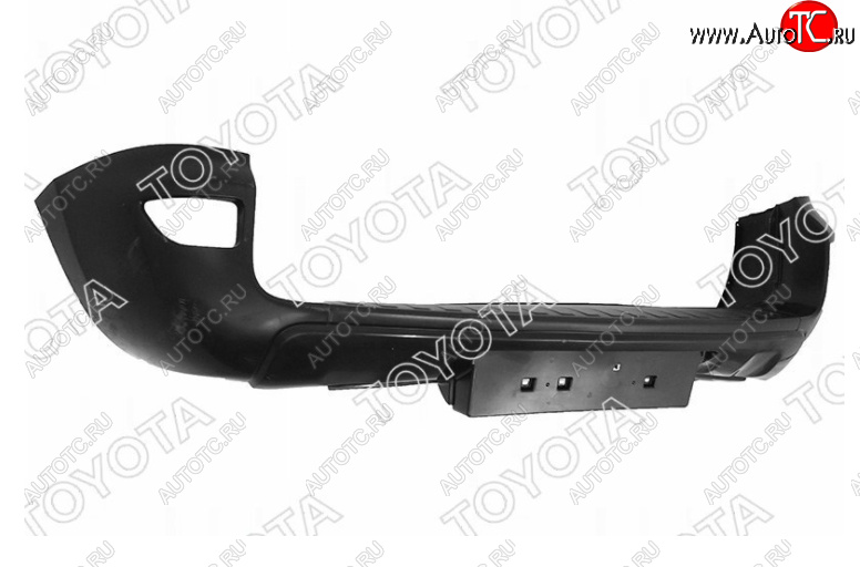 51 999 р. Задний бампер TOYOTA (с площадкой под номер)  Toyota RAV4  XA30 (2008-2013) 5 дв. 1-ый рестайлинг, 5 дв. удлиненный 1-ый рестайлинг, 5 дв. 2-ой рестайлинг, 5 дв. удлиненный 2-ой рестайлинг (Неокрашенный)  с доставкой в г. Чебоксары