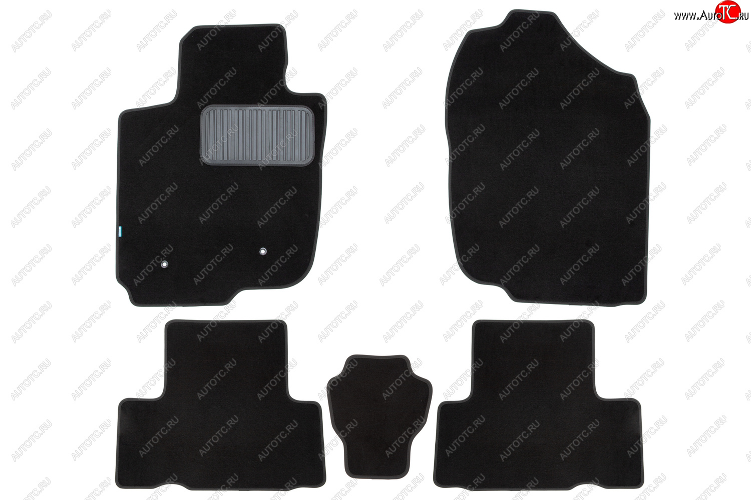 9 549 р. Текстильные коврики салона Klever Premium АКПП Toyota RAV4 CA20 3 дв. дорестайлинг (2000-2003) (Черные)  с доставкой в г. Чебоксары
