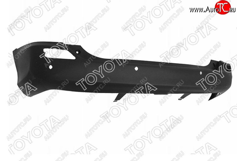29 699 р. Задний бампер TOYOTA (под сонары)  Toyota RAV4  XA40 (2012-2015) 5 дв. дорестайлинг (Неокрашенный)  с доставкой в г. Чебоксары