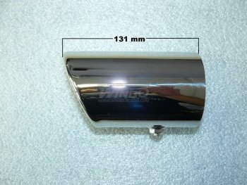 1 799 р. Насадка на глушитель Toyota RAV4 2005+ Toyota RAV4 XA40 5 дв. дорестайлинг (2012-2015)  с доставкой в г. Чебоксары. Увеличить фотографию 4