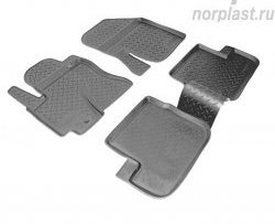 Комплект ковриков в салон Norplast Toyota RAV4 CA20 3 дв. дорестайлинг (2000-2003) (цвет: черный)