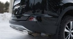 14 449 р. Одинарная защита заднего бампера из трубы с округлым сгибом диаметром 63 мм (рестайлинг) SLITKOFF  Toyota RAV4  XA40 (2012-2015) 5 дв. дорестайлинг  с доставкой в г. Чебоксары. Увеличить фотографию 3