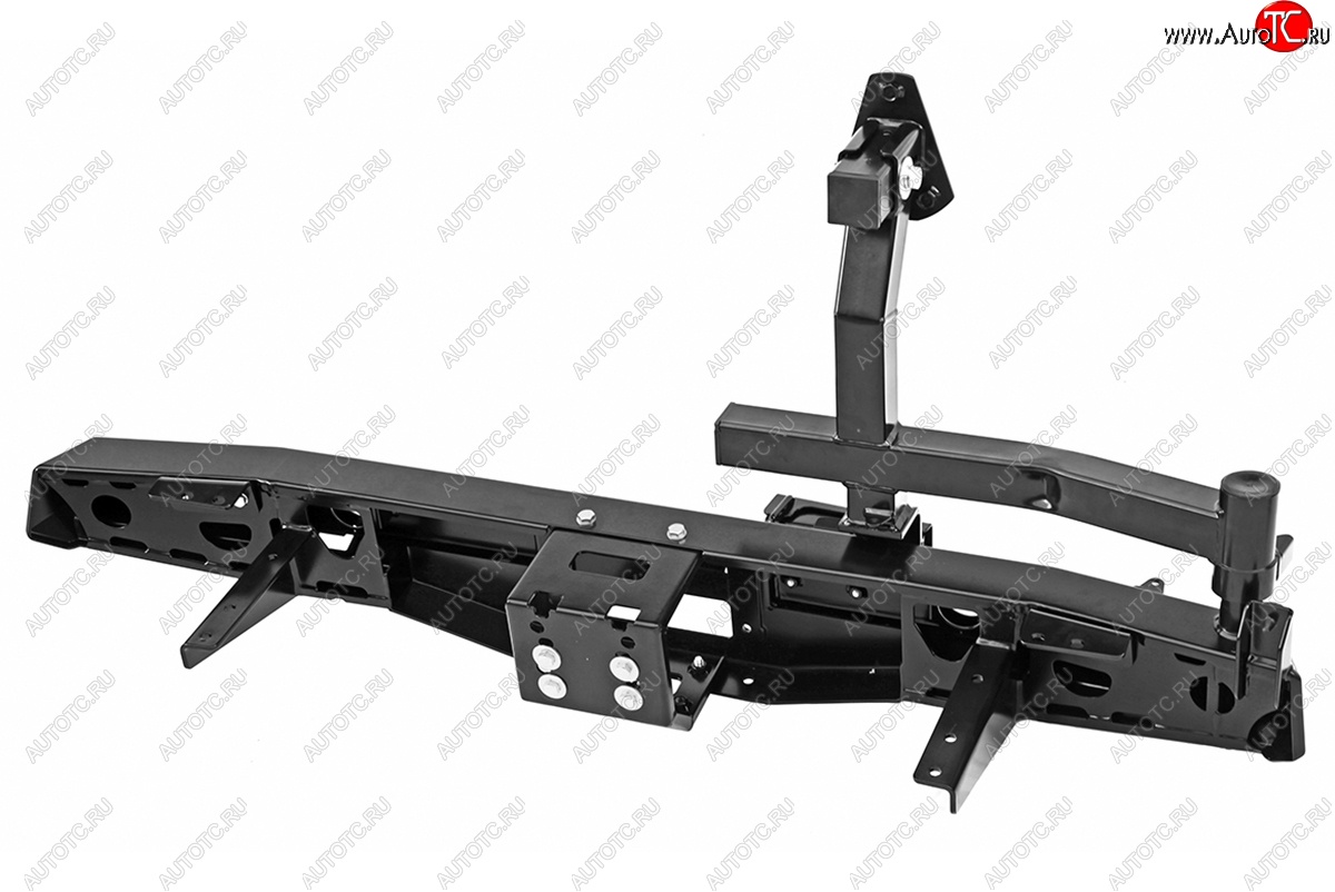68 419 р. Бампер задний силовой (стандарт) РИФ  Уаз 315195 Хантер - 469 (С площадкой под лебедку, калиткой и фонарями)  с доставкой в г. Чебоксары