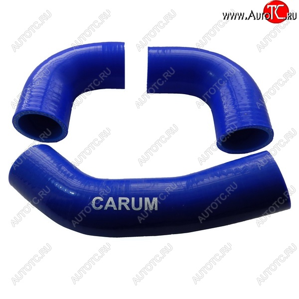 1 189 р. Комплект силиконовых патрубков радиатора CARUM (3 шт, дв. 4021) Уаз 315195 Хантер (2003-2025)  с доставкой в г. Чебоксары