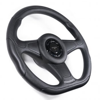 3 499 р. Рулевое колесо Sport (Ø400) Уаз 315195 Хантер (2003-2025)  с доставкой в г. Чебоксары. Увеличить фотографию 2
