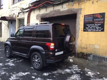 14 999 р. Расширители арок RalexTuning (+30 мм) Уаз Патриот Спорт (2012-2013) (Текстурная поверхность (шагрень), С одним бензобаком)  с доставкой в г. Чебоксары. Увеличить фотографию 16