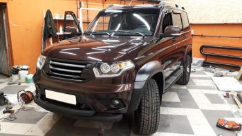 14 999 р. Расширители арок RalexTuning (+30 мм) Уаз Патриот Спорт (2012-2013) (Текстурная поверхность (шагрень), С одним бензобаком)  с доставкой в г. Чебоксары. Увеличить фотографию 3