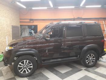 14 999 р. Расширители арок RalexTuning (+30 мм) Уаз Патриот Спорт (2012-2013) (Текстурная поверхность (шагрень), С одним бензобаком)  с доставкой в г. Чебоксары. Увеличить фотографию 4