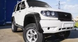 8 399 р. Накладки на колёсные арки Sport 120мм Уаз Патриот Спорт (2012-2013) (Арки без накладок на бампера, Неокрашенные)  с доставкой в г. Чебоксары. Увеличить фотографию 14
