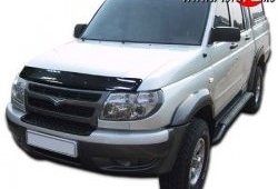 Дефлектор капота NovLine Уаз Патриот ( 3163 5 дв.,  Спорт) (2005-2013) дорестайлинг