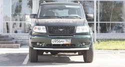 5 249 р. Одинарная защита переднего бампера диаметром 63 мм Petroil Tuning  Уаз Патриот  3163 5 дв. (2005-2013) дорестайлинг  с доставкой в г. Чебоксары. Увеличить фотографию 3