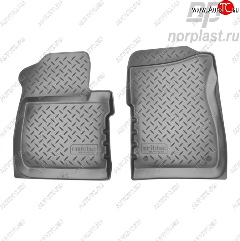 1 479 р. Комплект ковриков в салон (2005-2013 г.в.) Norplast (передние) Уаз Патриот 3163 5 дв. дорестайлинг (2005-2013)  с доставкой в г. Чебоксары