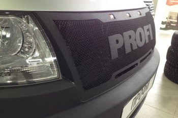 10 899 р. Решетка радиатора CrTuning Уаз Профи 23602 бортовой грузовик 2 дв. (2017-2025) (Без надписи PROFI)  с доставкой в г. Чебоксары. Увеличить фотографию 2