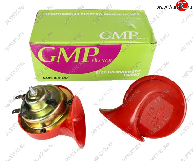 559 р. Сигнал звуковой электрический GMP (12v) Ford Focus 4 CEW хэтчбэк дорестайлинг (2018-2021)  с доставкой в г. Чебоксары