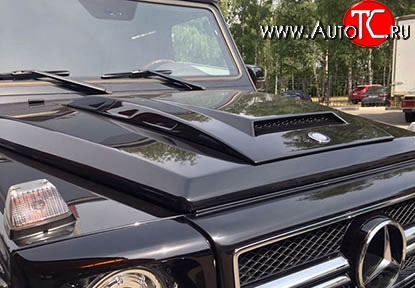 17 299 р. Накладка на капот Brabus Widestar KIA Optima 1 GD седан (2000-2005)  с доставкой в г. Чебоксары