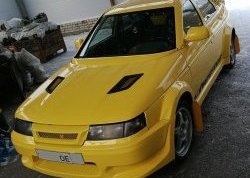 1 999 р. Накладки на капот DK Geely Emgrand SS11 (2021-2025) (Неокрашенные)  с доставкой в г. Чебоксары. Увеличить фотографию 2