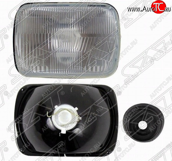 679 р. Дополнительная фара (7 дюймов) SAT Opel Combo B9 (2021-2025) (Рассеивающая (прямоугольная))  с доставкой в г. Чебоксары