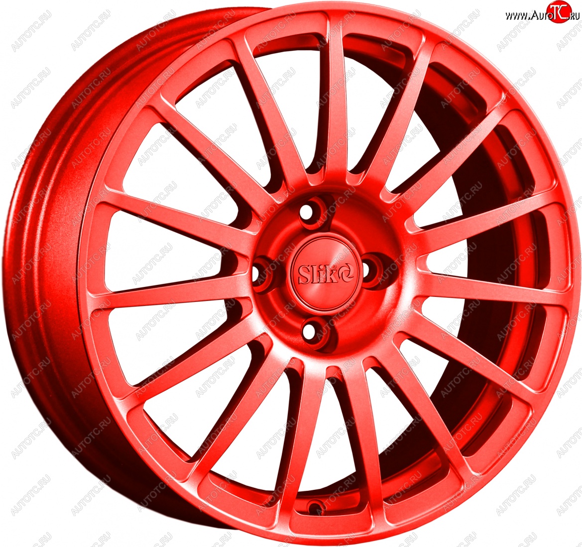 18 999 р. Кованый диск Slik classik R16x6.5 Candy алый 6.5x16   (Цвет: Candy алый 6.5x16)  с доставкой в г. Чебоксары